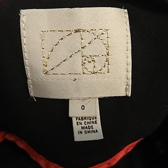 3/4 length Anthropologie dress pants size 0 - Picture 2 of 4